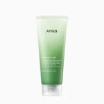 Anua Heartleaf Quercetinol pore deep cleansing foam 25ml tube on pure white background, Amazon main listing image