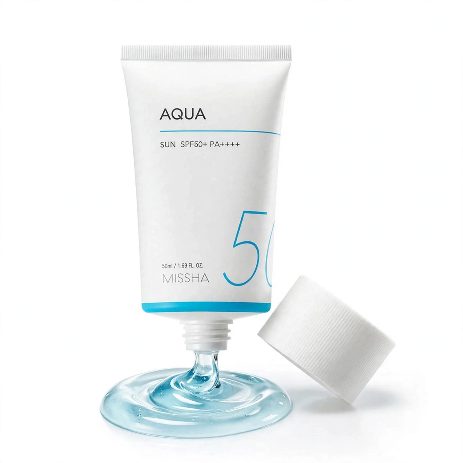 01-white-bg Missha Aqua Sun Gel SPF50+ PA++++ 50ml price in Bangladesh - K2B Lifestyle